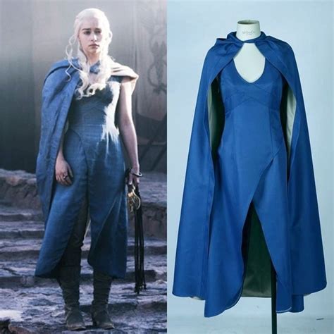 daenerys targaryen costume diy|daenerys targaryen costume blue dress.